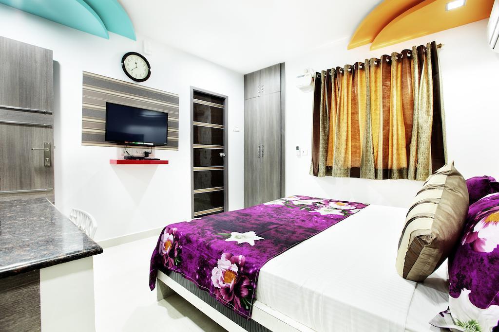 Jasmine Park Lejlighedshotel Chennai Værelse billede